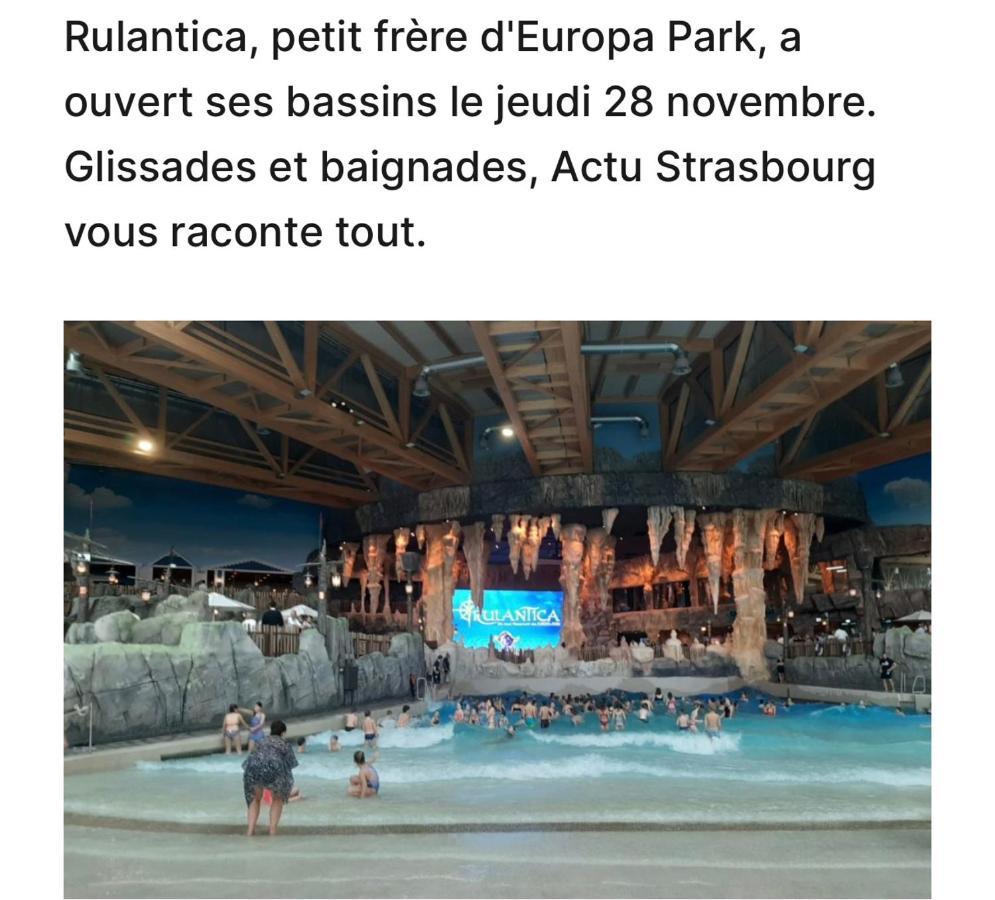 Location Mh Situee A 15 Mn D Europa Park Et Rulantika Apartamento Boofzheim Exterior foto